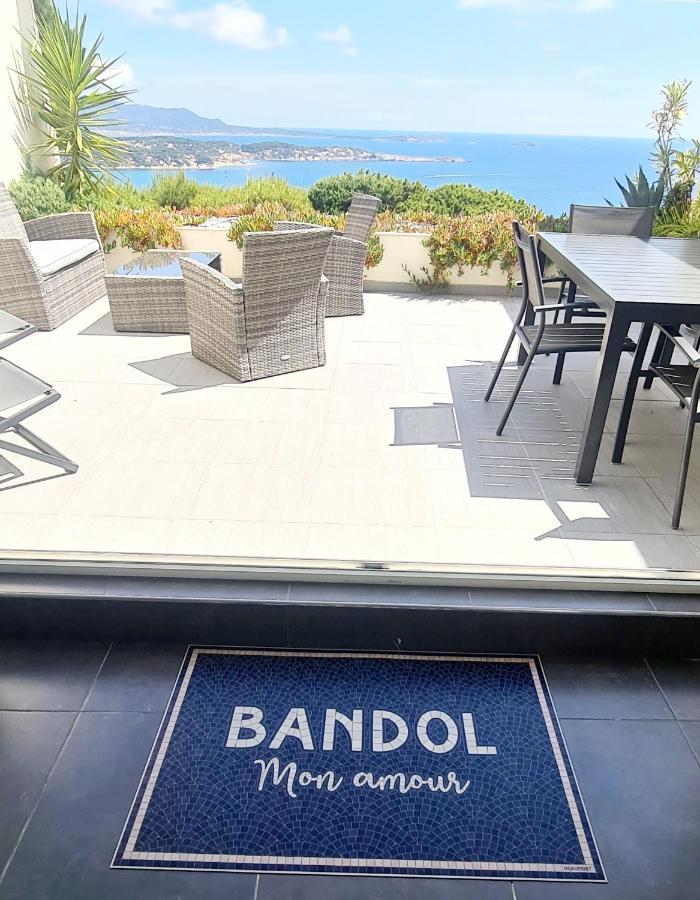 Vue Mer Imprenable Et Piscine Bandol Exterior foto